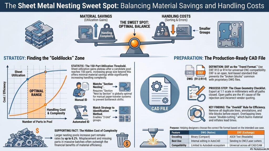The Sheet Metal Nesting Sweet Spot