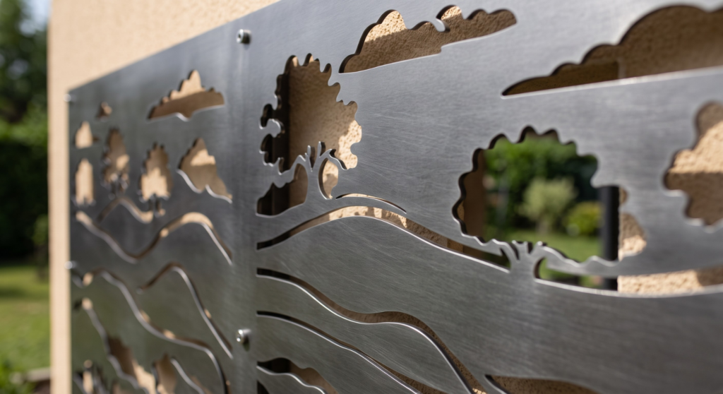 Laser Cutting for Detailed Landscape Components