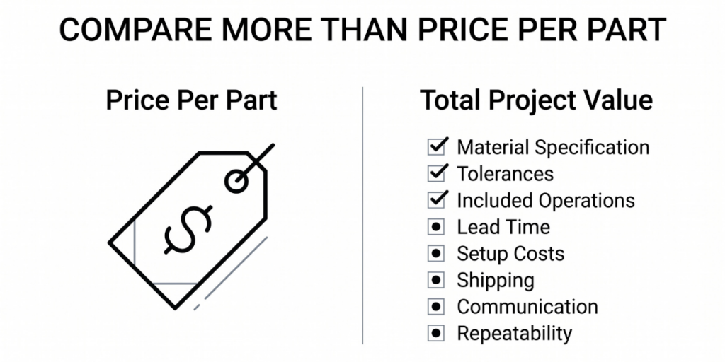 Quote Comparison Infographic